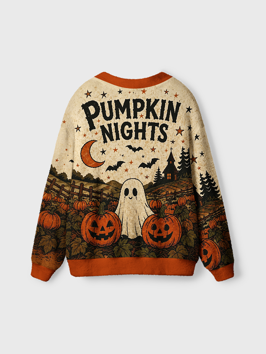 Vintage Halloween Cardigan Sweaters-boldoversize