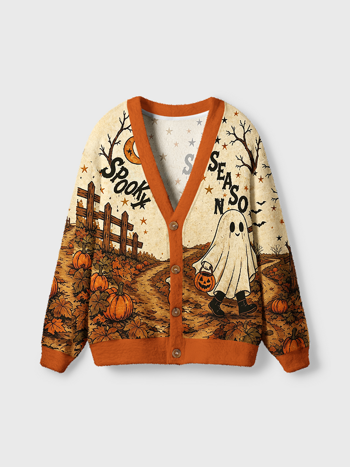 Vintage Halloween Cardigan Sweaters-boldoversize