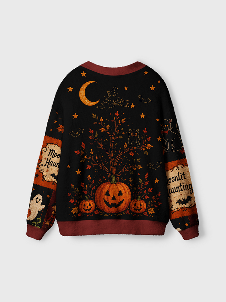 Vintage Christmas Knit Cardigan Sweaters-boldoversize