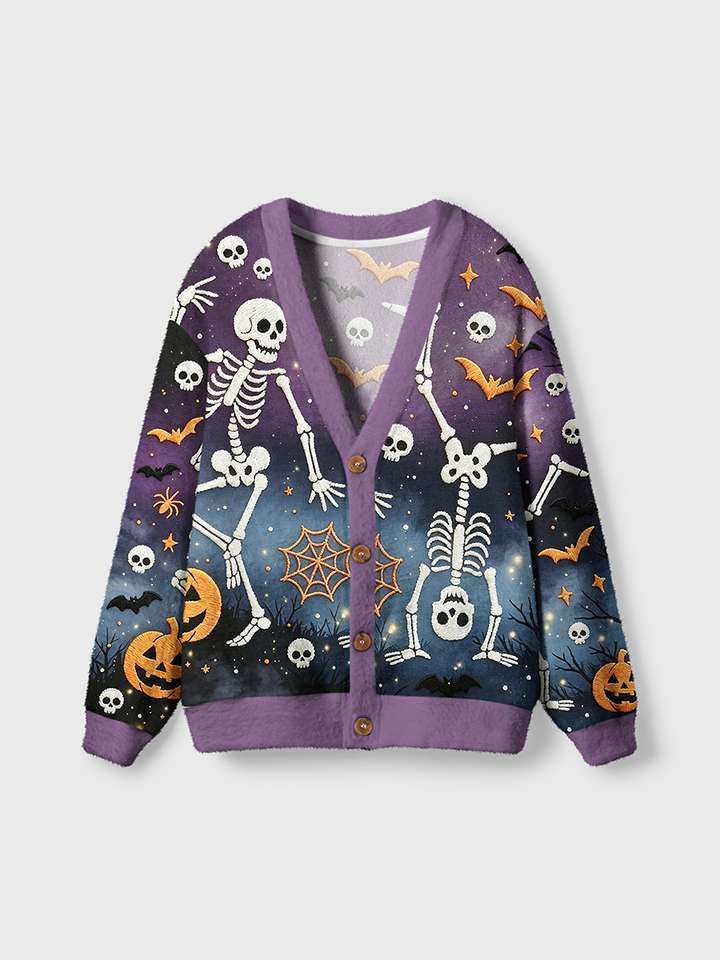 Vintage Christmas Knit Cardigan Sweaters-boldoversize