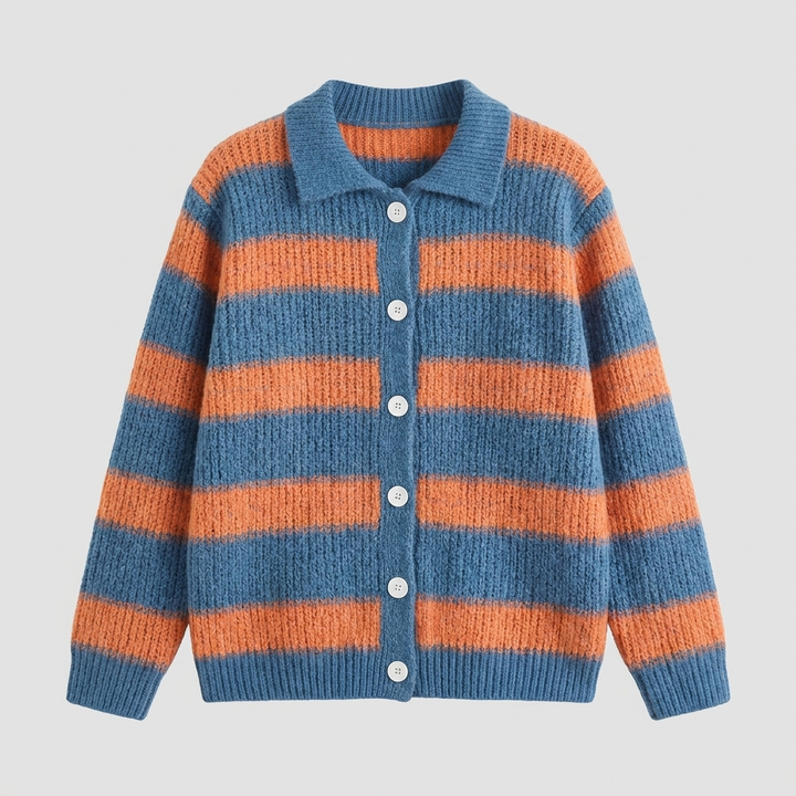 Avonelle™ | Striped Knitted Cardigan